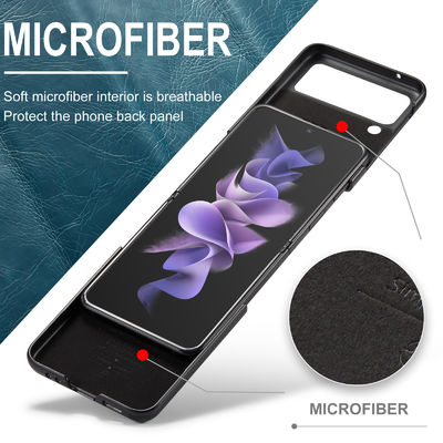 Luxury Cellphone Cover For Samsung Galaxy Z Flip 3 Multi Functional Stylish