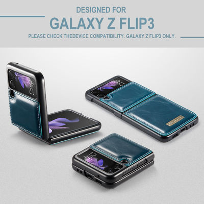 Luxury Cellphone Cover For Samsung Galaxy Z Flip 3 Multi Functional Stylish