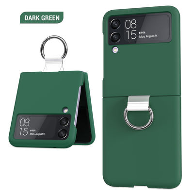 Applicable Model Galaxy Z Flip3 5G Smartphone Cover With Metal Ring Holder