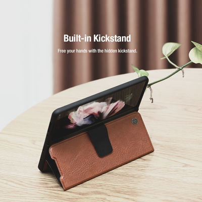 Shockproof Nillkin Aoge Leather Case Samsung Galaxy Z Fold 3 5G Mobile Phone