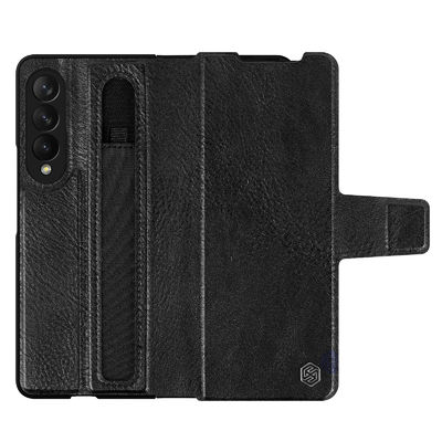 Shockproof Nillkin Aoge Leather Case Samsung Galaxy Z Fold 3 5G Mobile Phone