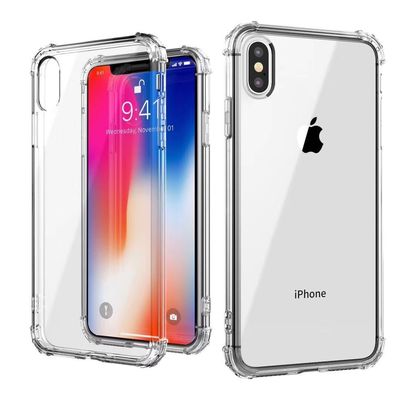 1mm TPU Back Case Transparent Clear Phone Case For IPhone XS XR Max