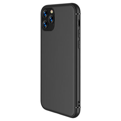 Shockproof Custom Black Phone Cover IPhone 11 Pro Max Matte TPU Protective Mobile Case