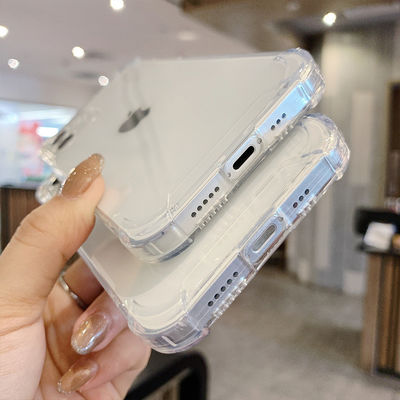 Wholesale 15 Ultra Transparent Shockproof Back Cover 15 Pro Custom Clear Mobile Cell Case For IPhone 14 Pro Max Phone Case