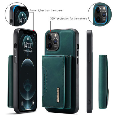 Magnetic Card Holder Wallet Pu Leather Phone Cases for Samsung iPhone 11 12 13 14 15 Pro Max