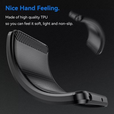 Thin Carbon Fiber Tpu Silicone Cell Phone Cover For Iphone 13 14 Pro Max Smart Mobile Phones Case Sports Design Style