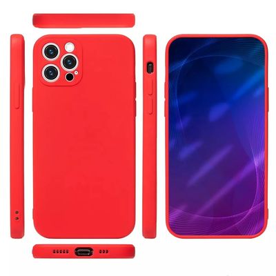 Mobile Phone Cases Frosted Rubber Shockproof Matte Soft Tpu Liquid Silicone Back Cover For Iphone 13 14 Pro Max
