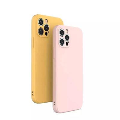 Mobile Phone Cases Frosted Rubber Shockproof Matte Soft Tpu Liquid Silicone Back Cover For Iphone 13 14 Pro Max