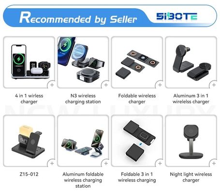 Wireless Charging Dock for Earphone and Watch ABS Shell 9V/12-4A Output Station