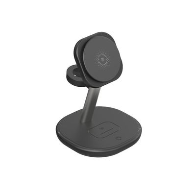 Multifunction Chargers 15W 3 In 1 Wireless Charging Stand For Phone/Watch/Earbuds