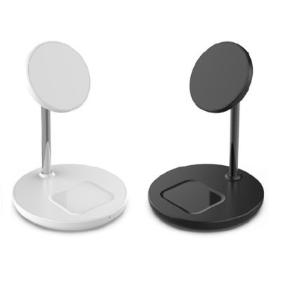 2 in 1 Mobile Phone Magnetic Wireless Charger with Type C Port and Fast Charging