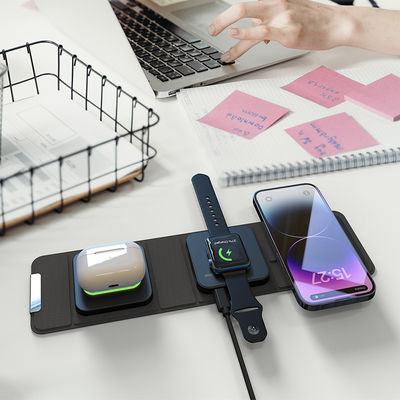 Fast Magnetic Wireless Charger Private Mold QC3.0 Input Power for Android iPhone