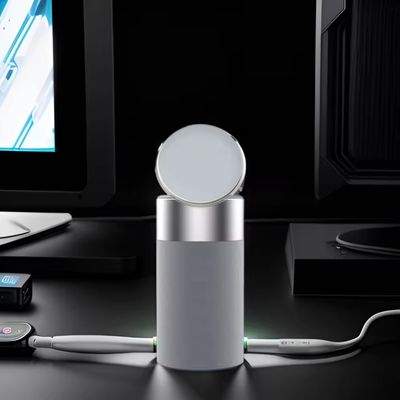 Type C Input 15W Fast Magnetic Wireless Charger with Speaker and Overcurrent Protection