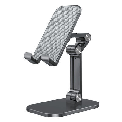 Foldable Lazy Smart Desk Cell Phone Holder For iPad Tablet Mobile Aluminum Alloy Desktop Phone Stand Lightweight and Durable Design