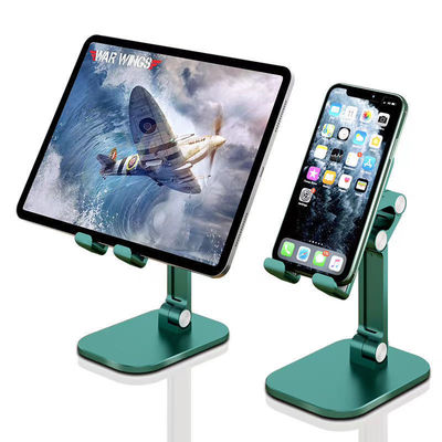 Foldable Lazy Smart Desk Cell Phone Holder For iPad Tablet Mobile Aluminum Alloy Desktop Phone Stand Lightweight and Durable Design