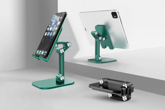 Foldable Lazy Smart Desk Cell Phone Holder For iPad Tablet Mobile Aluminum Alloy Desktop Phone Stand Lightweight and Durable Design