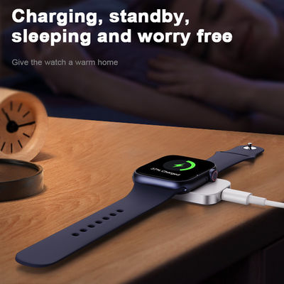 Mini Smart Watch Charger with 2.5W Maximum Output Power Portable Wireless Magnetic Charger 4.3*3.1*0.7CM