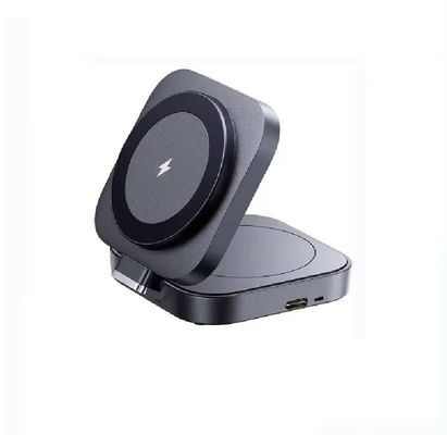 3 In 1 Fast Wireless Charger with Over-Charging Protection and Magnetic Foldable Design
