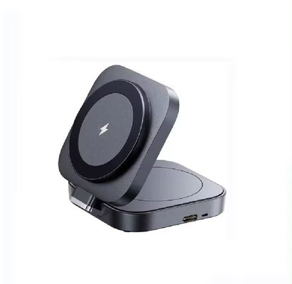 12V/2A Input Portable Magnetic 3 In 1 Wireless Charger Foldable Fast Charging Station with QC3.0 Function