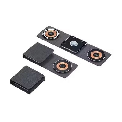 9V/2A Input Magnetic Foldable 3 In 1 Wireless Charger for Portable Charging