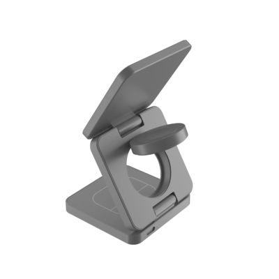 3 In 1 Wireless Magnetic Charging Station Foldable and Fast Charging for Smartphones