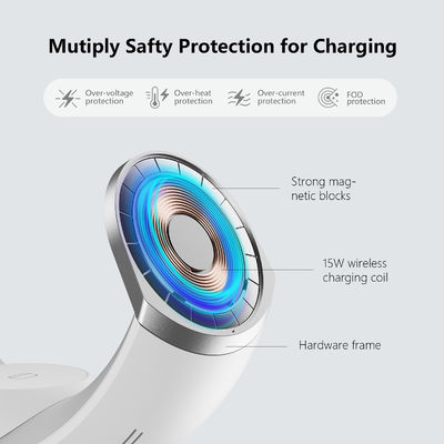 LED Lamp Wireless Charger with 4-in-1 Multifunction Stand Output Voltage and Current 9V-12V/1.5A Maximum Output Power 15W